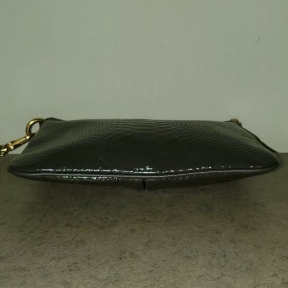 Marc Jacobs Leather Bag Crossbody Gray Satchel Handbag Shoulder WOMAN'S WOMEN'S - Picture 4 of 16